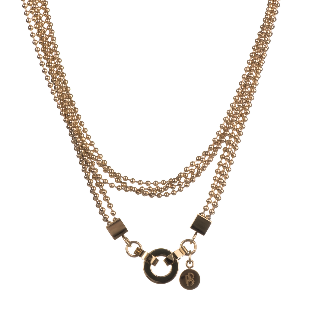 ISABELLA Halskette – Lange Goldkette, BETTENCOURT Schmuck