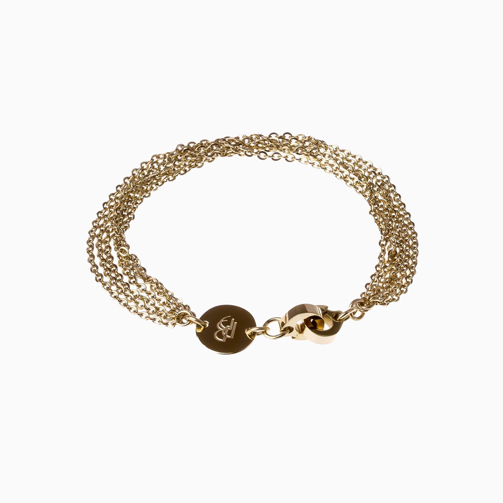ELENORA Bracelet — Multi-Strand Gold, BETTENCOURT jewellery — view 2