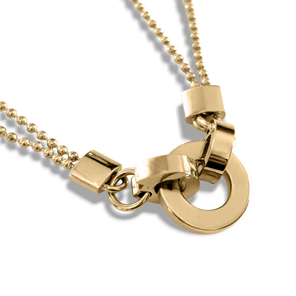 BIANCA Necklace — Gold Chain 40cm, BETTENCOURT jewellery