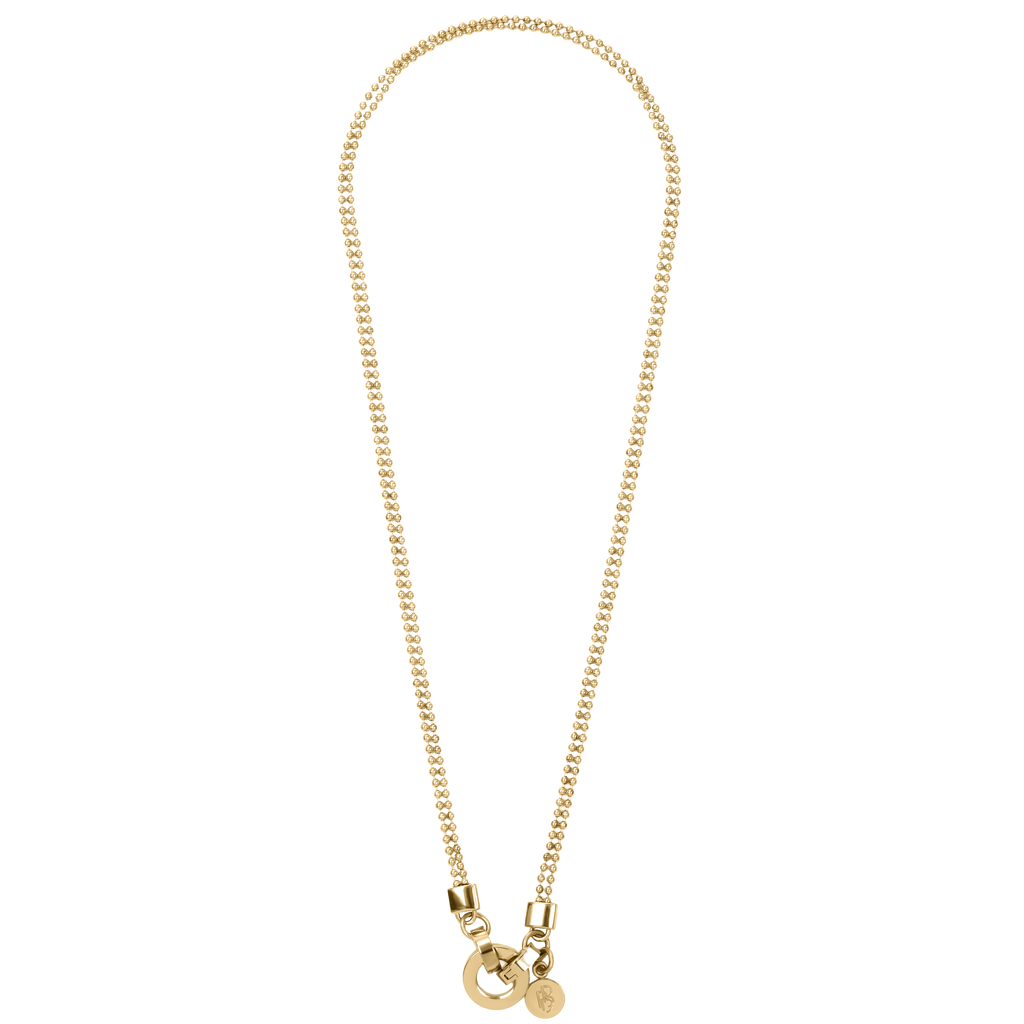 BIANCA Necklace — Gold Chain 40cm, BETTENCOURT jewellery — view 2
