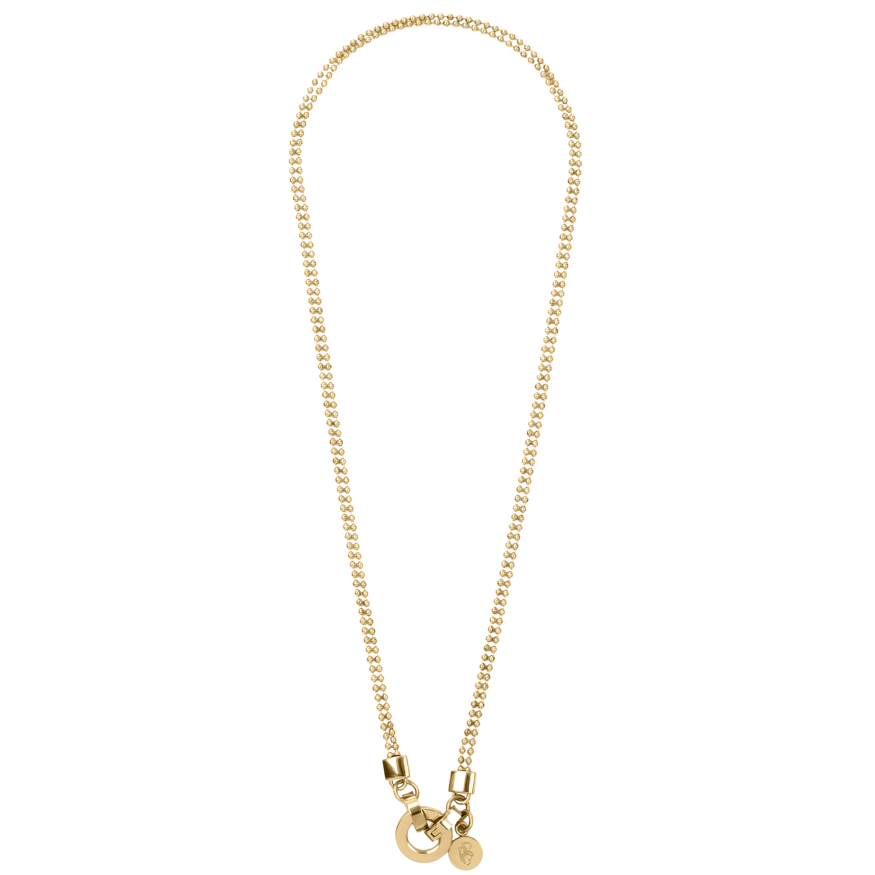 BIANCA Necklace — Gold Chain 40cm, BETTENCOURT jewellery — view 2