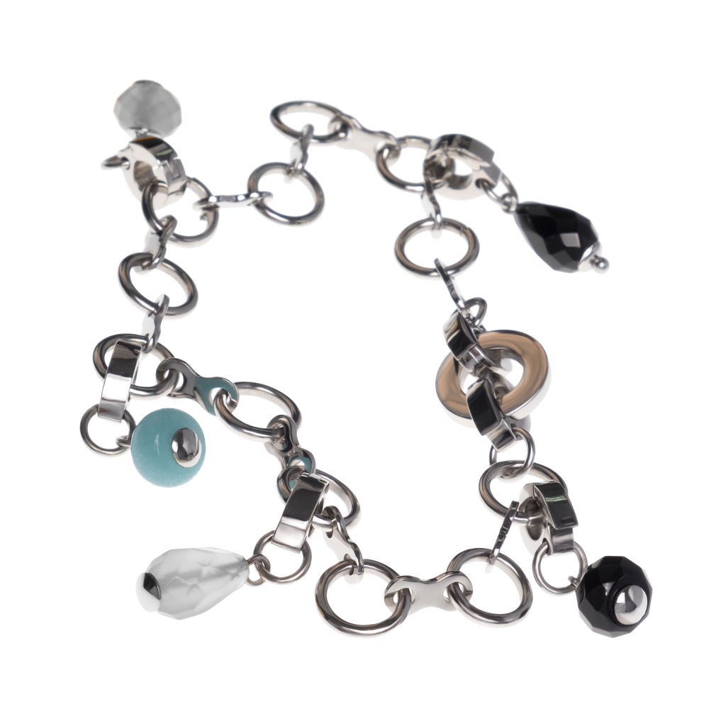 SERENA Bracelet — Circle Links Steel, BETTENCOURT jewellery — view 5