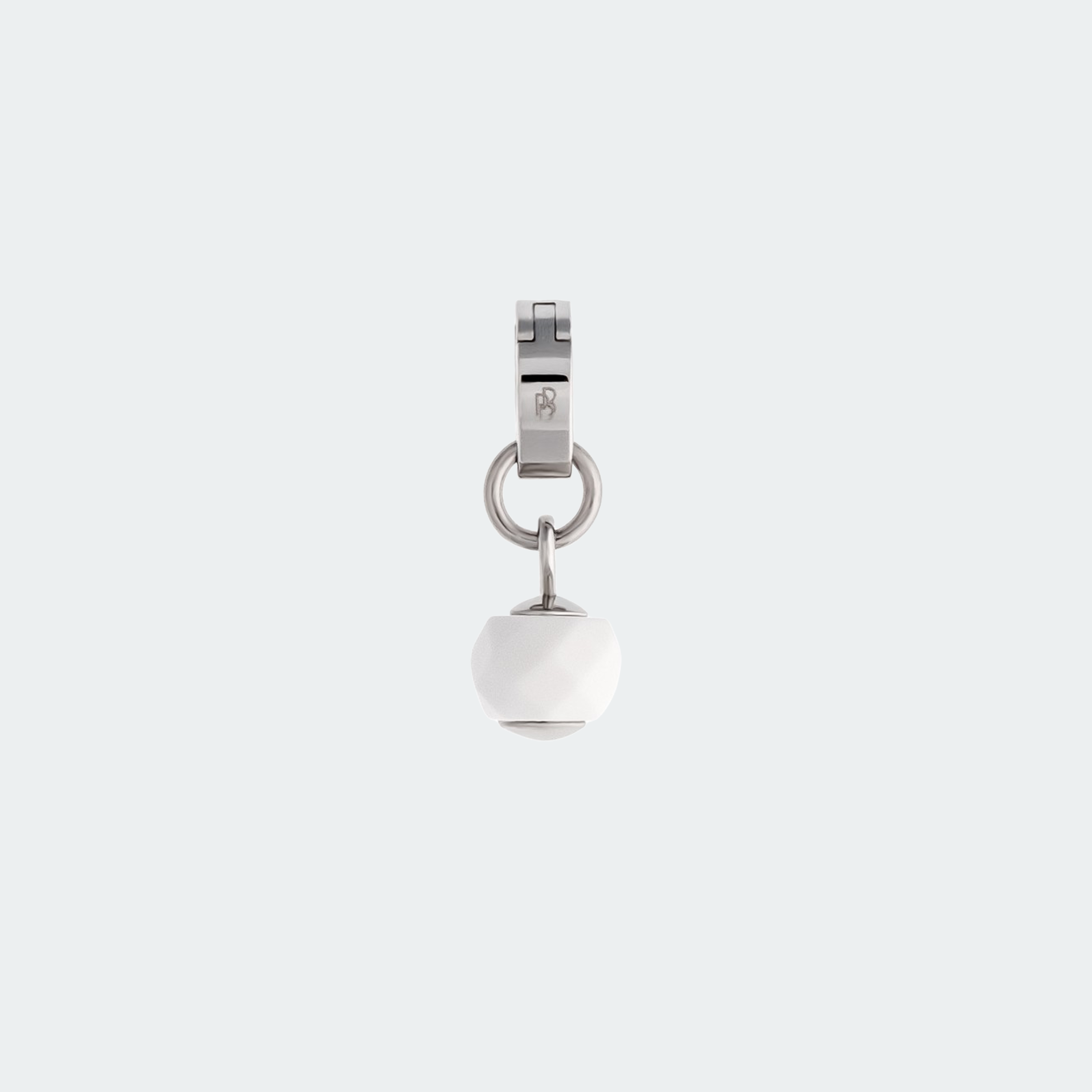 ALBA Anhänger – Weißer Achat, BETTENCOURT Schmuck