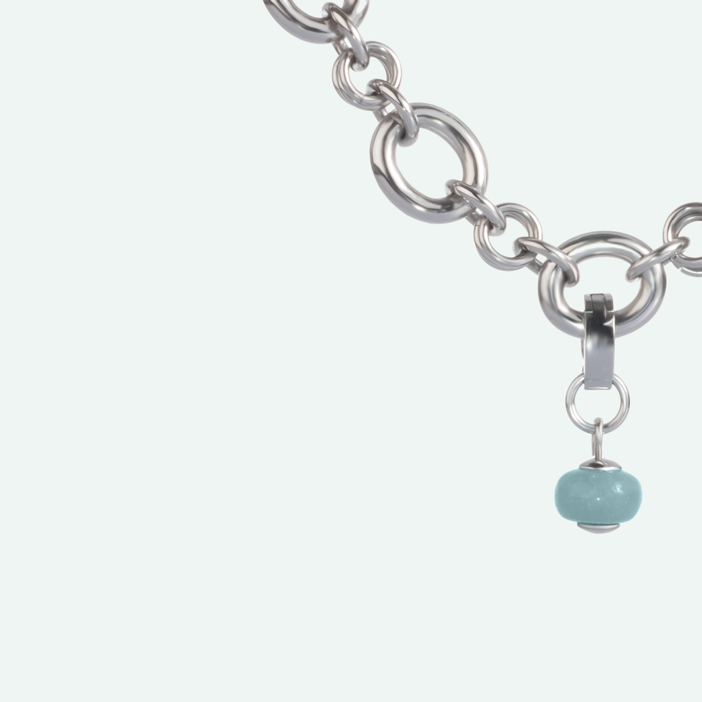 MARA Pendant — Amazonite, BETTENCOURT jewellery — view 4