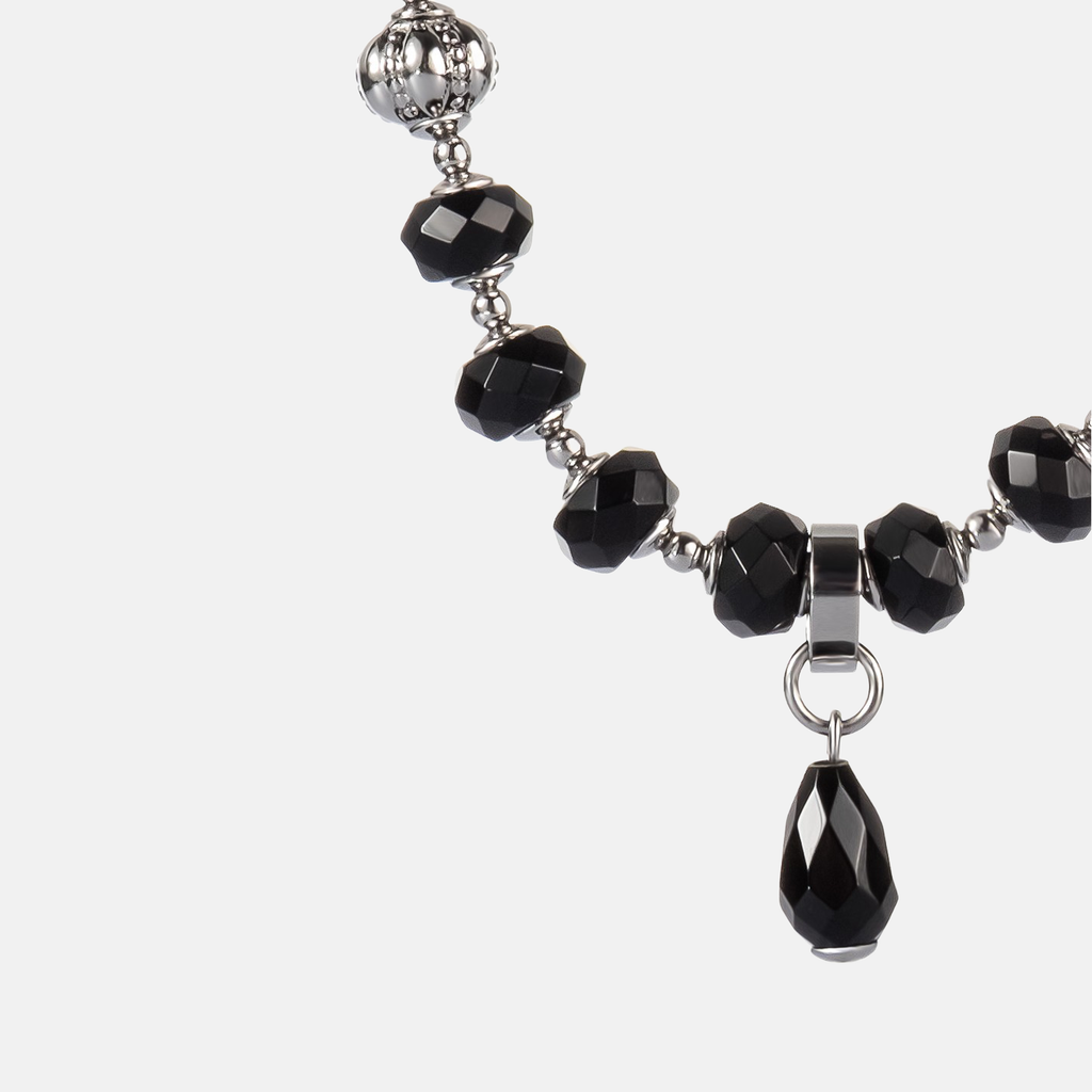 NORA Anhänger – Schwarzer Achat, BETTENCOURT Schmuck – Ansicht 3