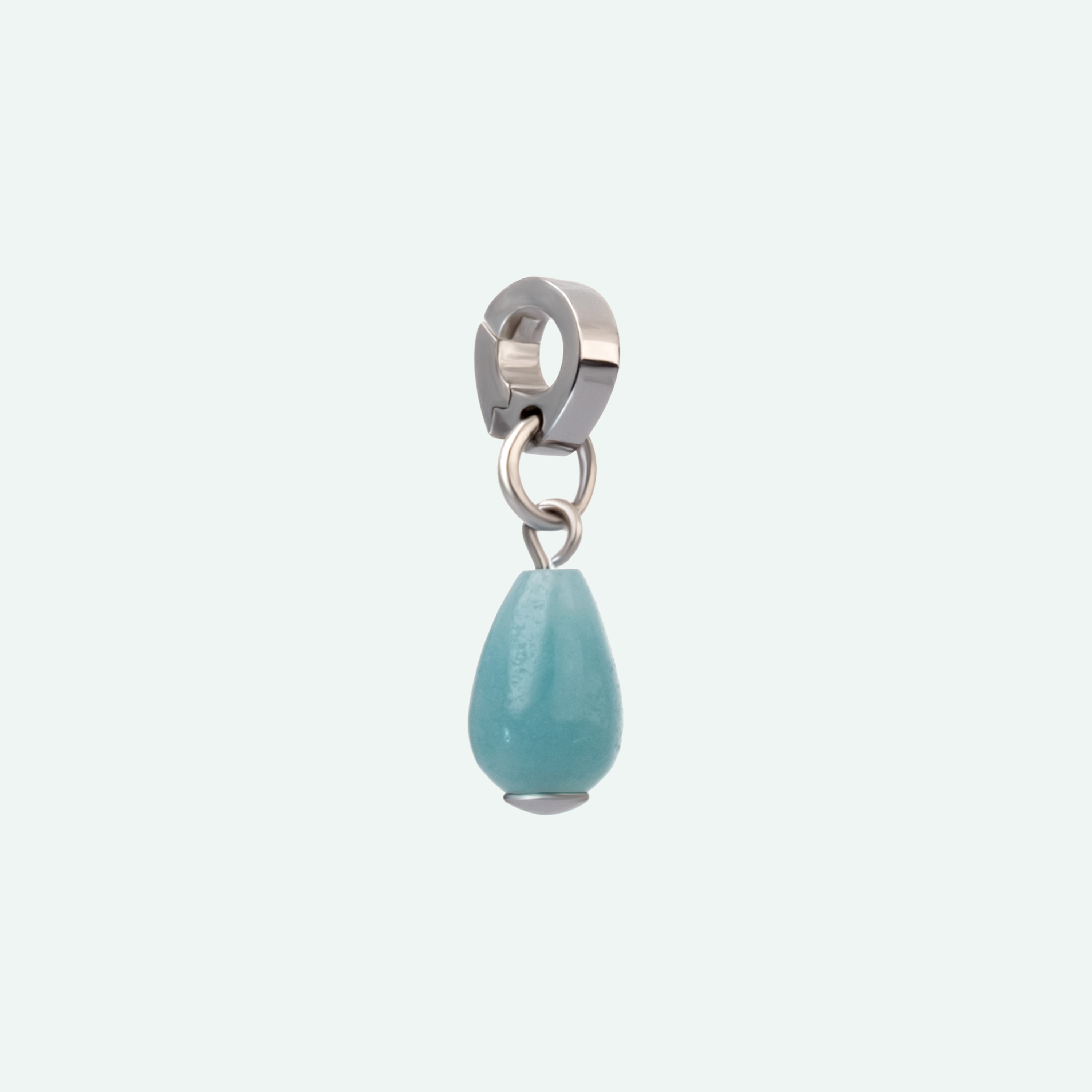 SOFIA Pendant — Amazonite Teardrop, BETTENCOURT jewellery
