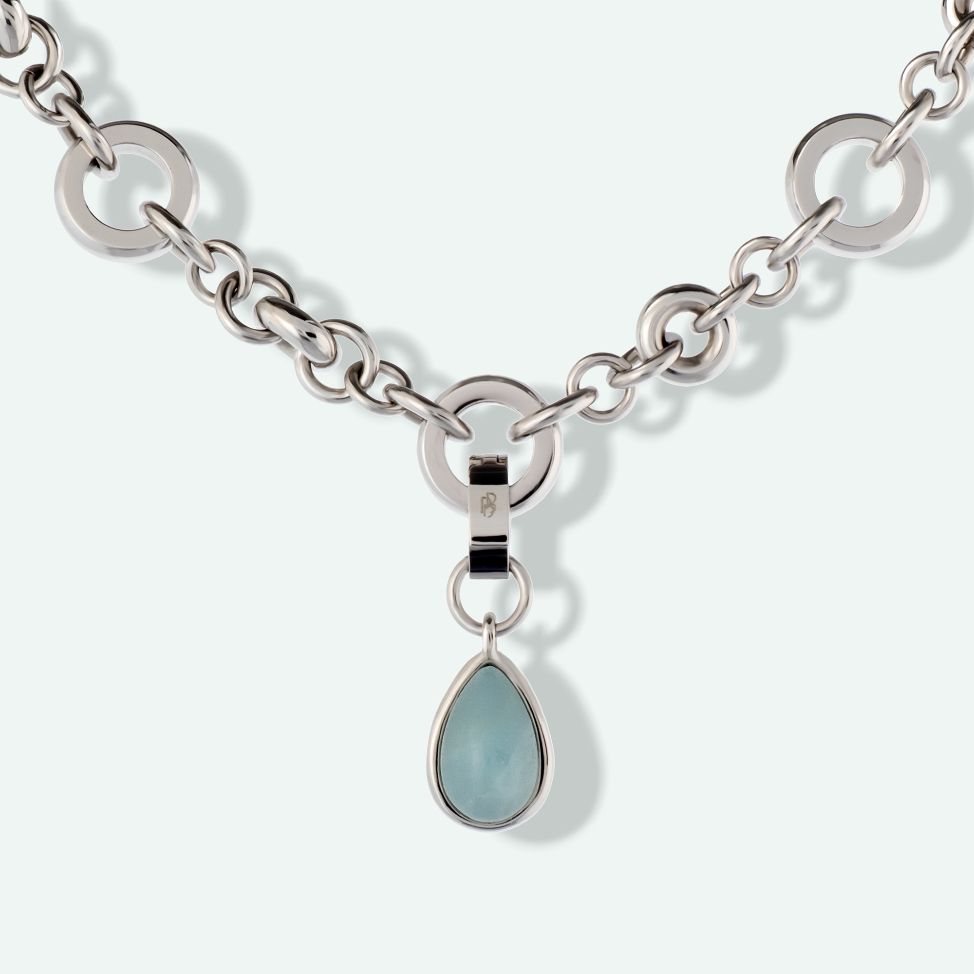 MARINA Anhänger – Amazonit, BETTENCOURT Schmuck – Ansicht 4