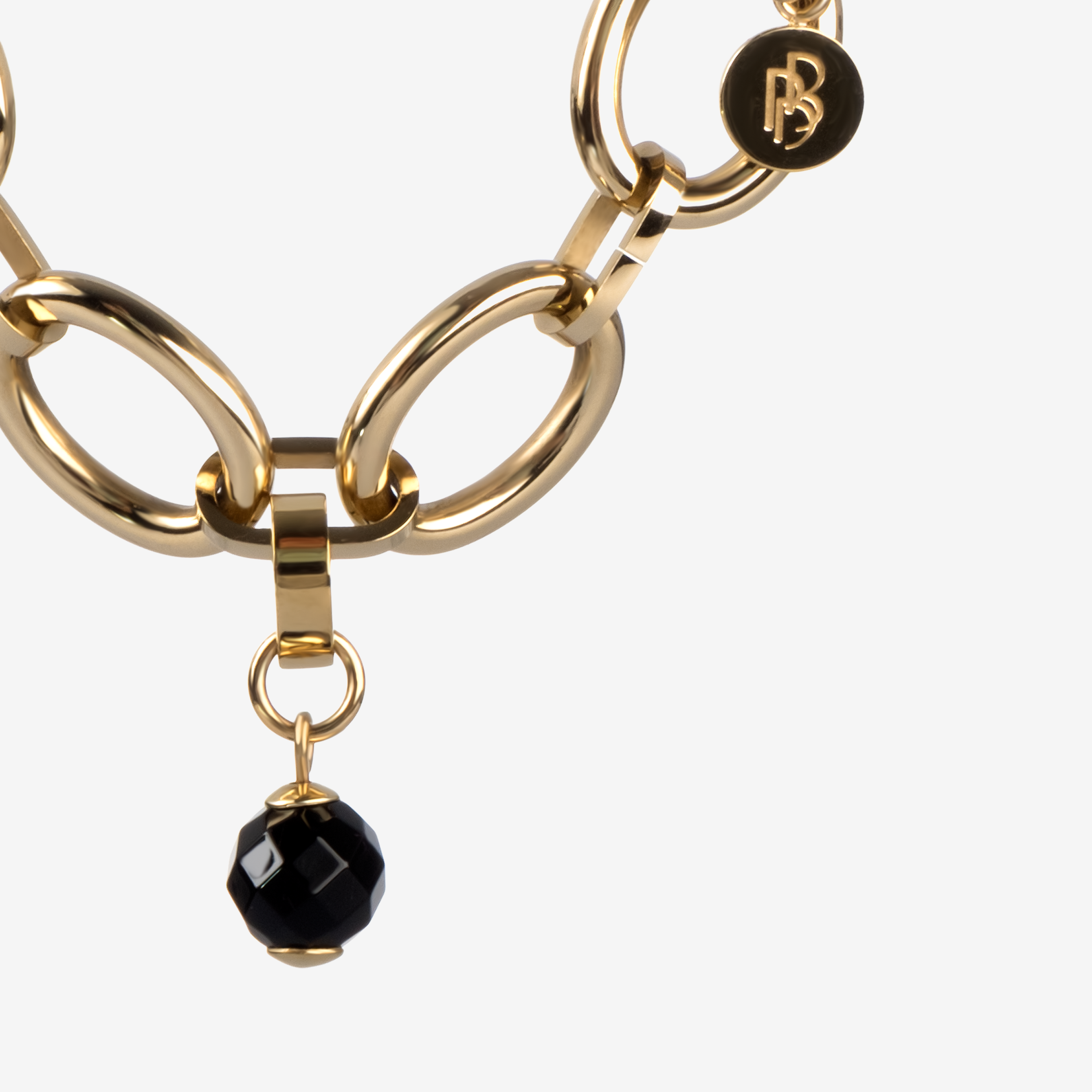 NERA Pendant — Black Agate, BETTENCOURT jewellery — view 5