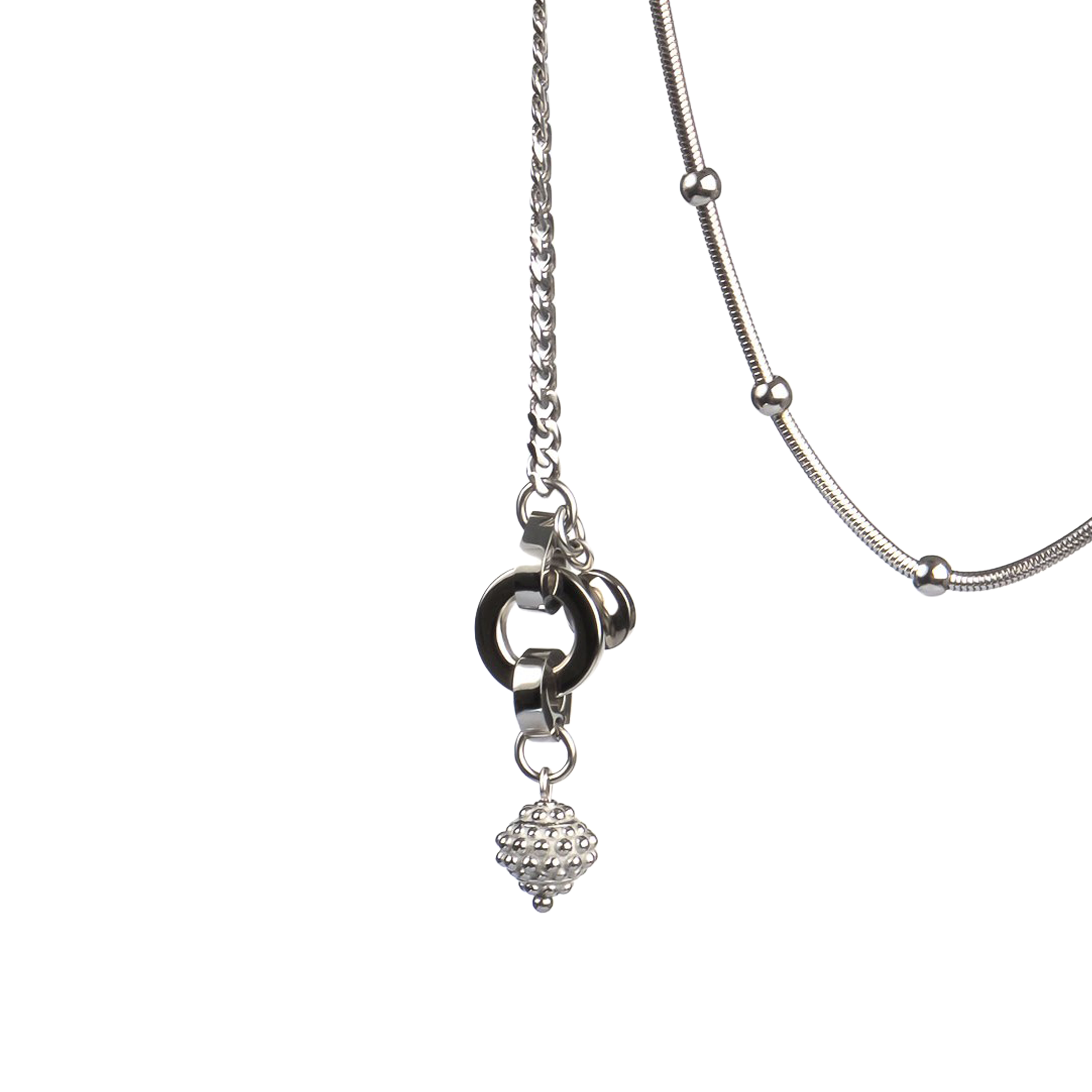 DARIA Anhänger – Stahlkugel, BETTENCOURT Schmuck – Ansicht 4