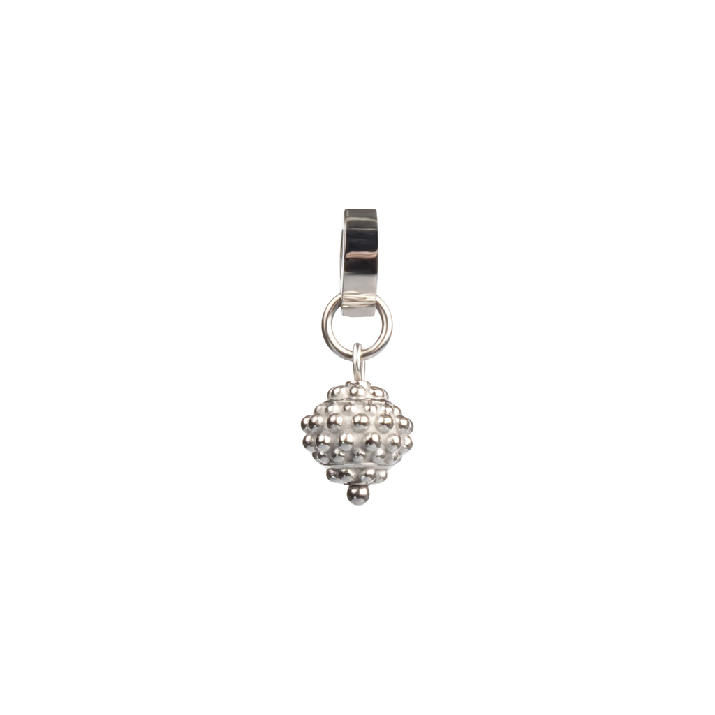 DARIA Pendant — Steel Sphere, BETTENCOURT jewellery