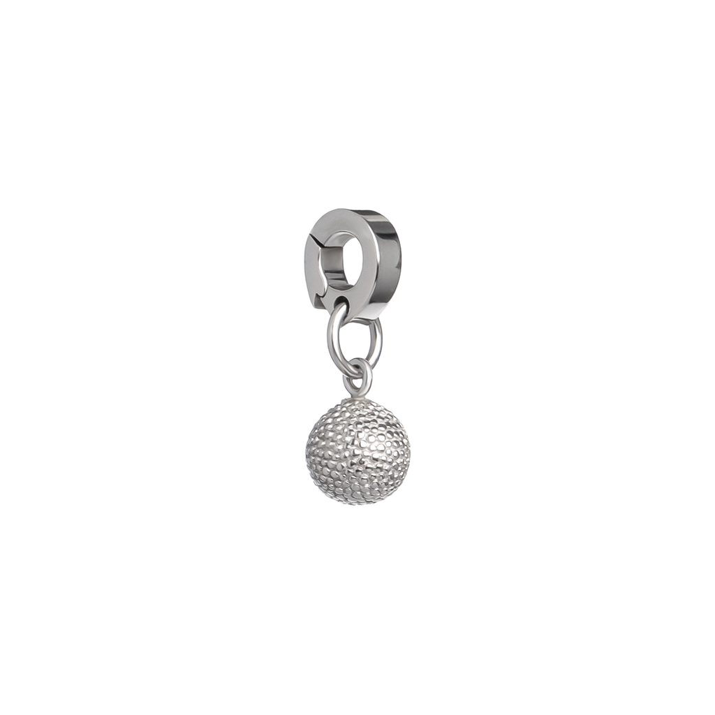 ELISA Pendant — Steel Sphere, BETTENCOURT jewellery — view 3