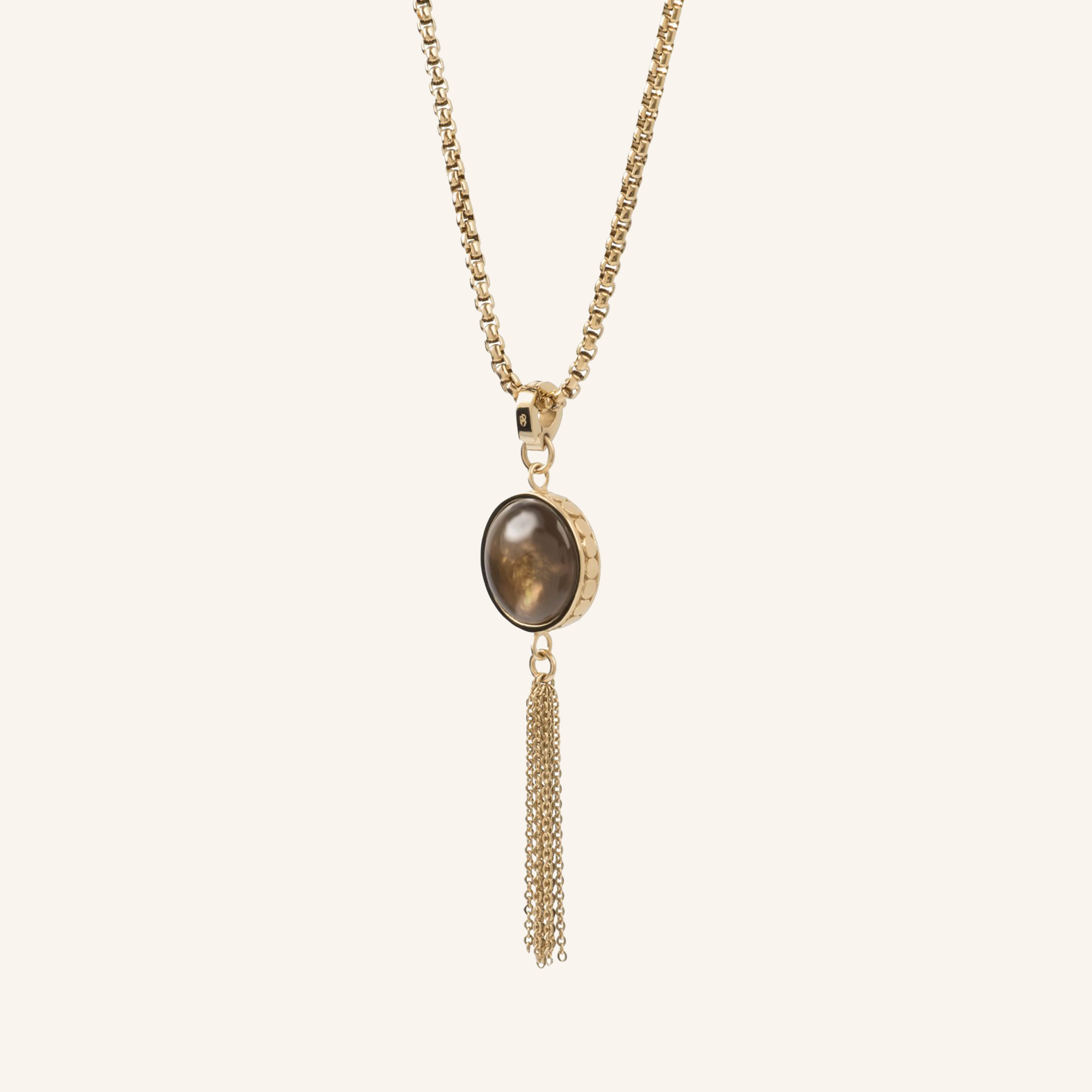 LIVIA Anhänger – Rauchquarz, BETTENCOURT Schmuck – Ansicht 3