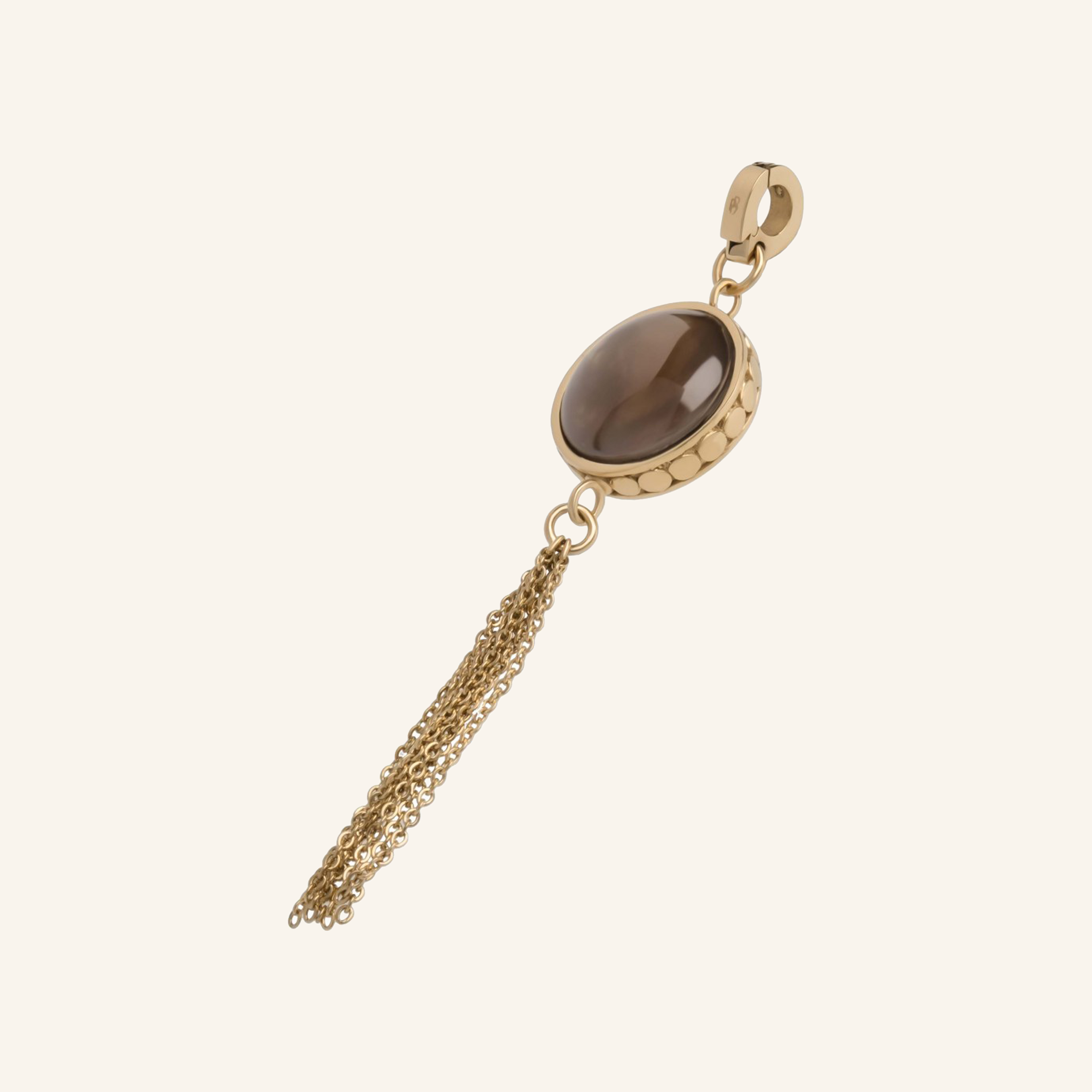 LIVIA Anhänger – Rauchquarz, BETTENCOURT Schmuck – Ansicht 4