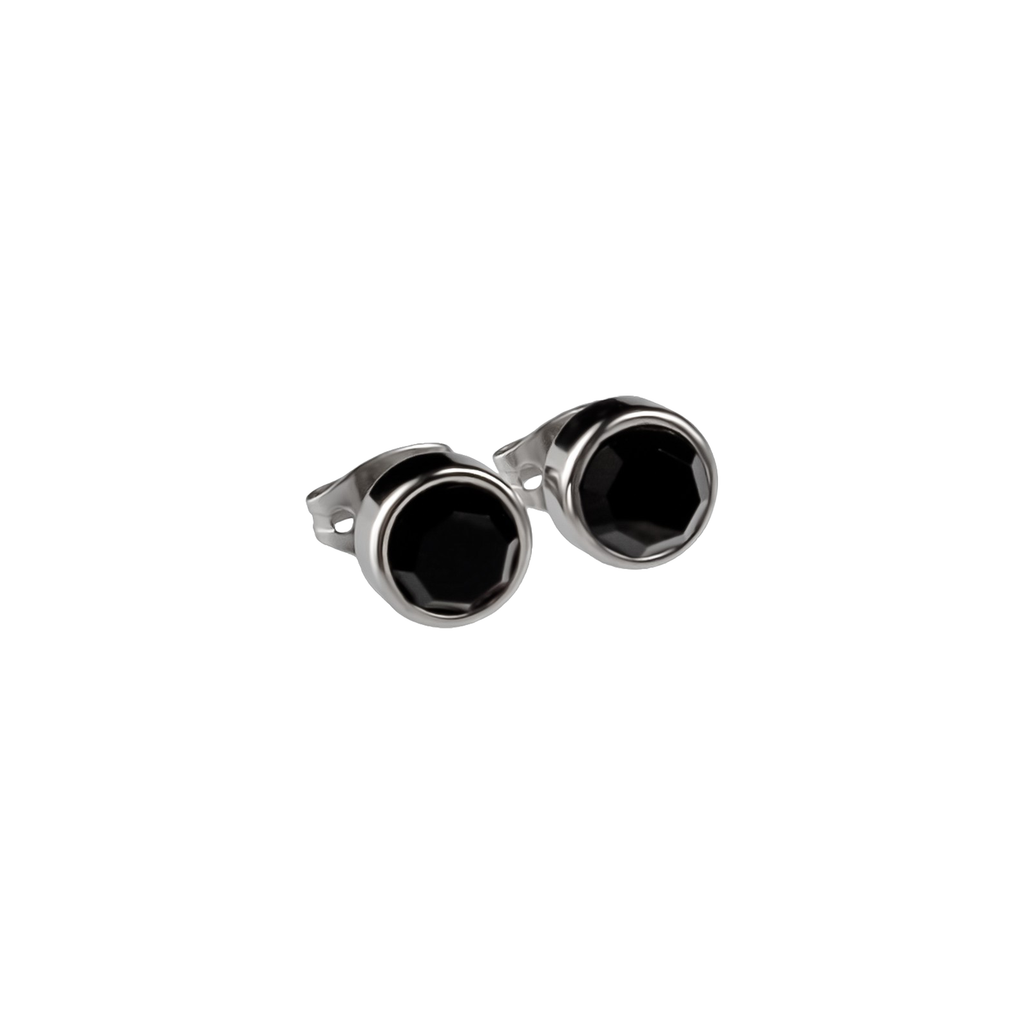 PETRA Ohrringe – Schwarzer Onyx, BETTENCOURT Schmuck – Ansicht 3