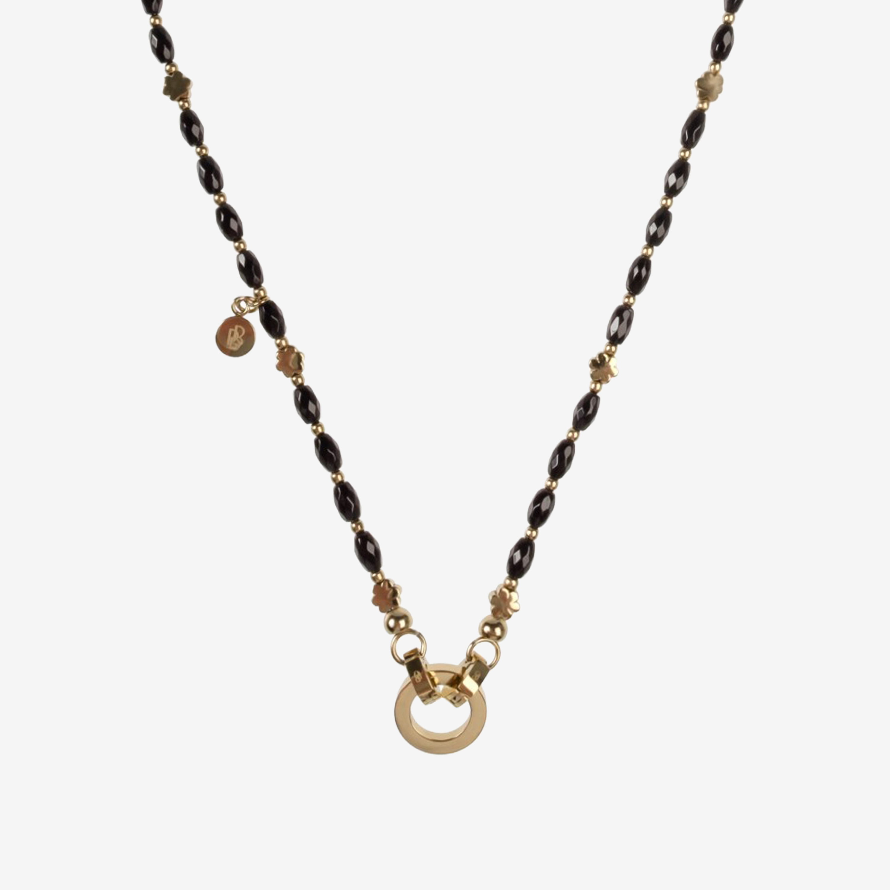 ELENA Halskette – Schwarzer Achat, BETTENCOURT Schmuck – Ansicht 3