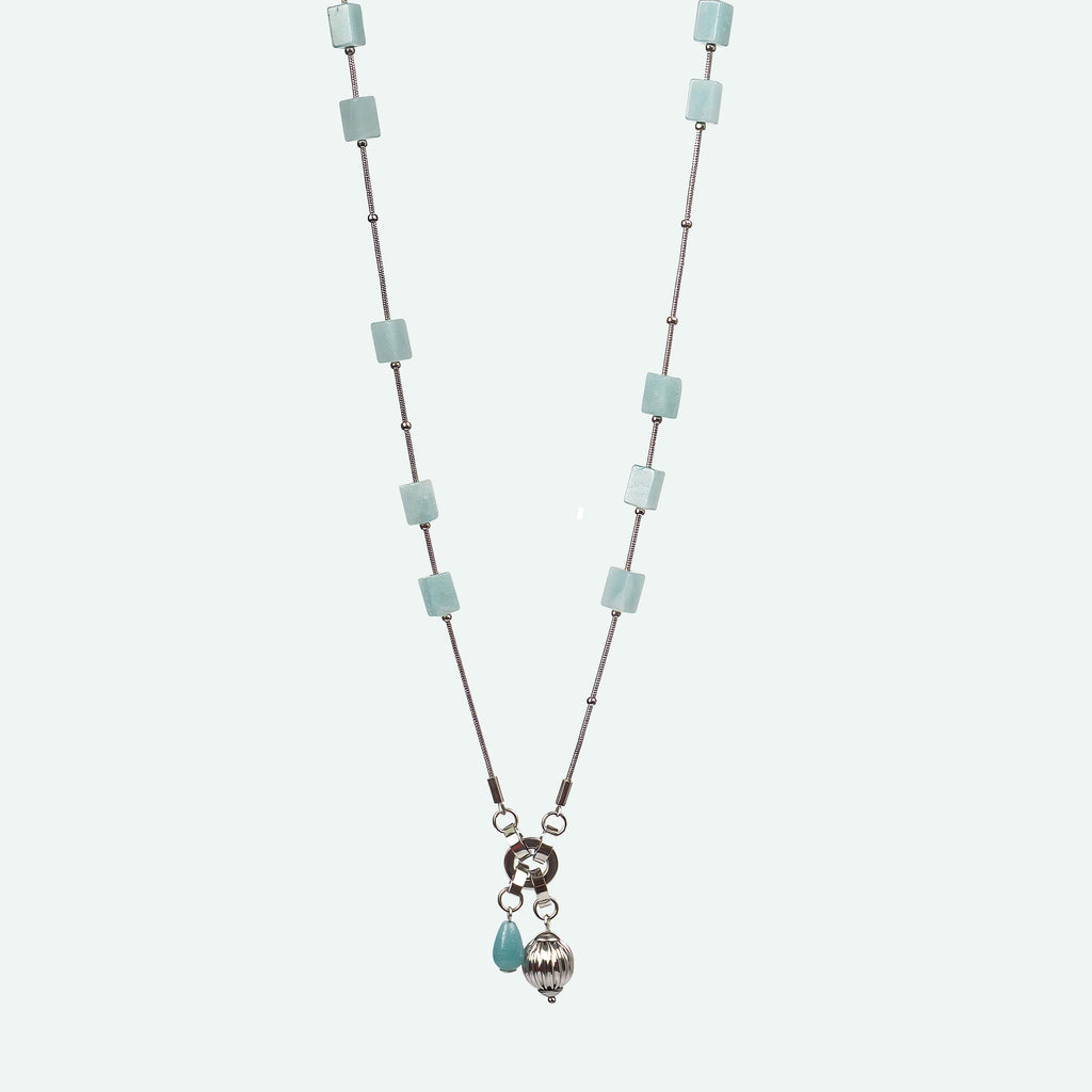 MARISA & SOFIA & BELLISSA Set — Amazonite Necklace & Pendants, BETTENCOURT jewellery — view 2