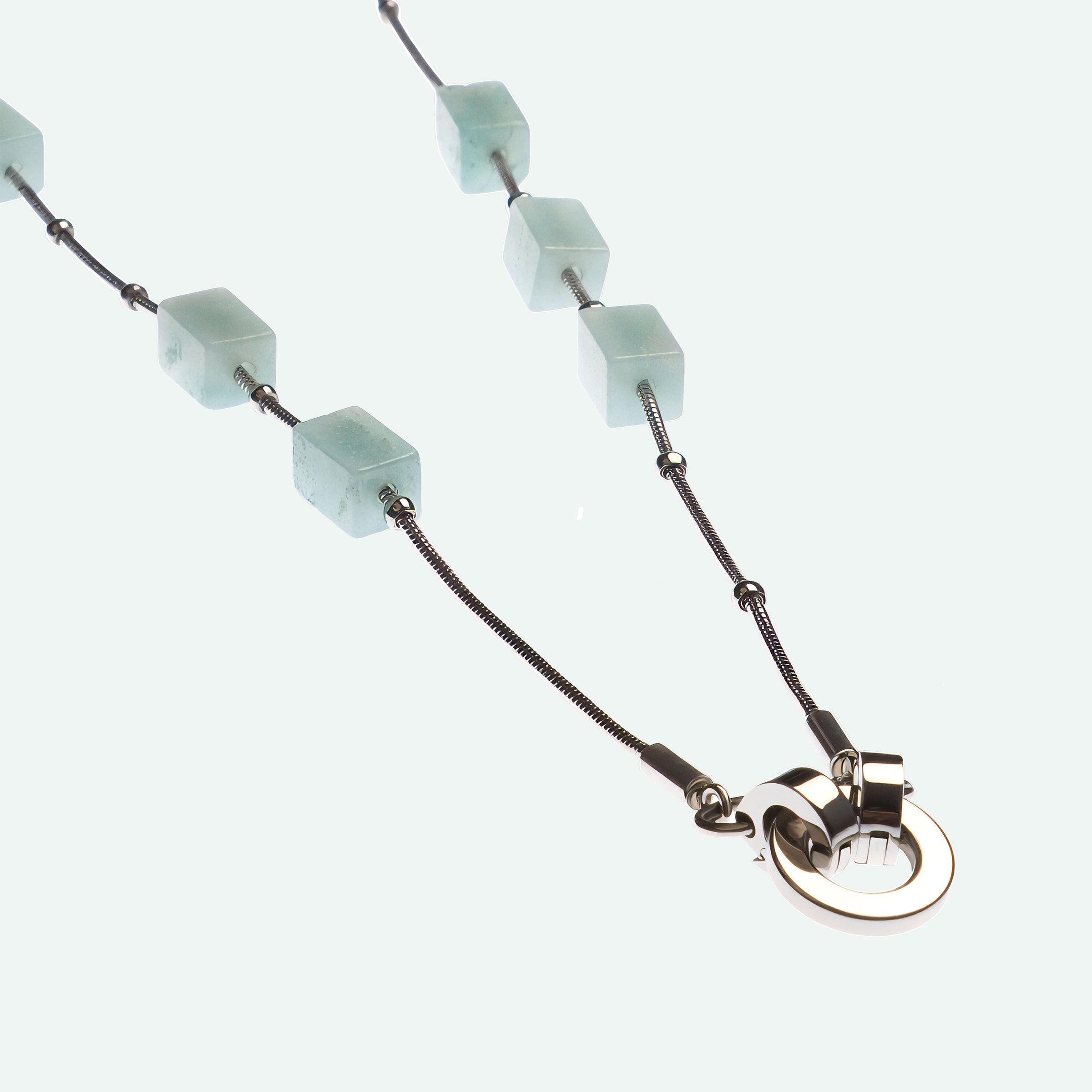 MARISA & SOFIA & BELLISSA Set — Amazonite Necklace & Pendants, BETTENCOURT jewellery — view 6