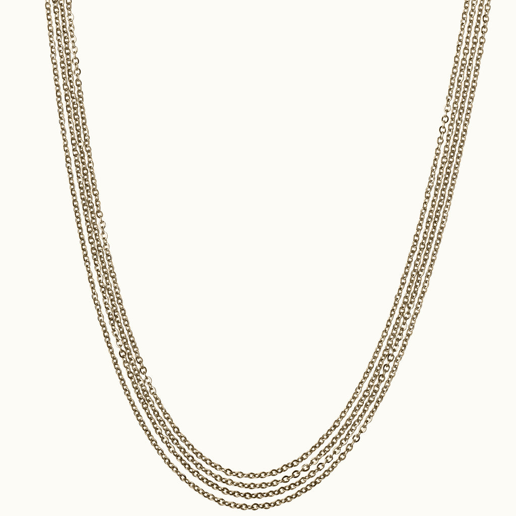STELLA Set – Mehrlagige Halskette & Armband, BETTENCOURT Schmuck – Ansicht 2, STELLA Halskette